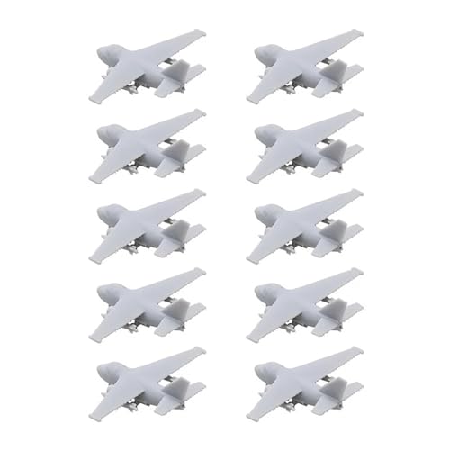 10 STÜCKE DIY Flugzeugmodell S-3 U-Boot-Abwehrflugzeug Militärmodell Kampfflugzeug Kampfflugzeugteile Militärsammlung(1/2000(6mm)) von AGSDGAWD