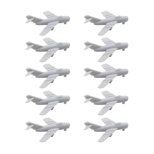 10 STÜCKE Mig-15 Harz 1/2000 1/700 1/400 1/350 Maßstab Militärmodell Kampfflugzeugmodell Düsenjägerform Kampfflugzeug for DIY-Modell(1/350(29mm)) von AGSDGAWD