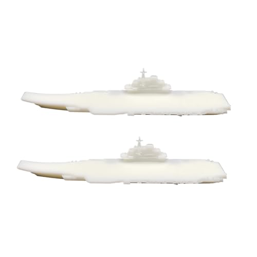 2 Stück Typ 001 „Liaoning“ Chinesischer Flugzeugträger Resin-Modellbausatz – Maßstab 1/2000 & 1/1500 PLA ​​Navy CV for Modellbau-Enthusiasten(1/2000(158mm)) von AGSDGAWD