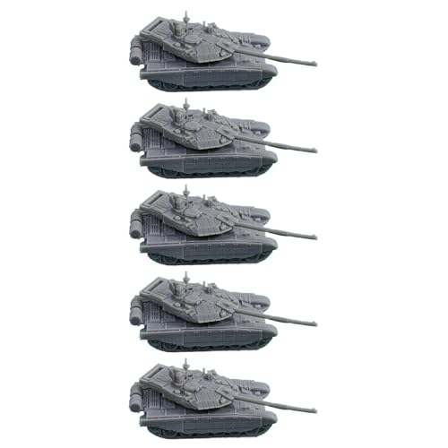 5 STK. T-90AM Panzer-Harzmodellbausätze Im Maßstab 1/144, DIY-Militärmodell, 3D-gedruckte Miniatur for Wargaming Und Sammlung 5 STK. T-90AM Panzer-Harzmodellbausätze Im Maßstab 1/144, DIY-Militärmodell, 3D-gedruckte Miniatur for Wargaming Und Sammlung von AGSDGAWD