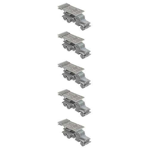 5 STÜCK 1/144 BM-13 Katjuscha Raketenwerfer 3D Resin Modellbausatz, Sowjetisches WWII Stalin's Organ DIY Modell 5 STÜCK 1/144 BM-13 Katjuscha Raketenwerfer 3D Resin Modellbausatz, Sowjetisches WWII Stalin's Organ DIY Modell von AGSDGAWD