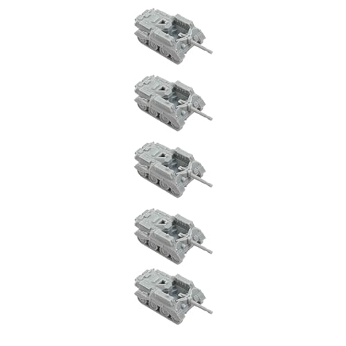 5 STÜCK 1/144 DIY-Modell Deutscher Panzerzerstörer Nashorn (Sd.Kfz. 164 – 'Rhinoceros') 3D-Harzmodell for Militärsammler von AGSDGAWD