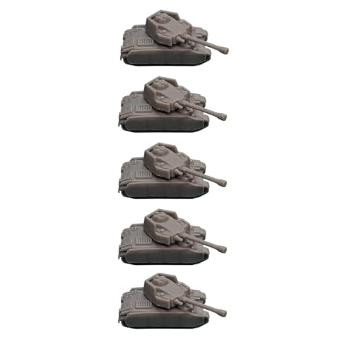 5 STÜCK 1/144 DIY-Modell Ungarischer Turán-Mittelpanzer (Turán I/II) 3D-Modell Im Harzmaßstab for Militärbegeisterte Und Ausstellungssammlungen von AGSDGAWD
