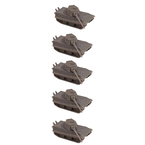 5 STÜCKE 1/144 DIY-Modell E50-Panzer (E50 Panther) 3D-Harz-Modell Im Maßstab 1:144 for Militärbegeisterte Und Ausstellungssammlungen von AGSDGAWD