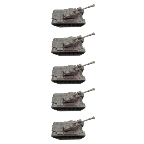 5 STÜCKE 1/144 DIY-Modell M46 Patton Medium Tank 3D-Harz-Modell Im Maßstab 1:144 for Militärbegeisterte Und Ausstellungssammlungen von AGSDGAWD