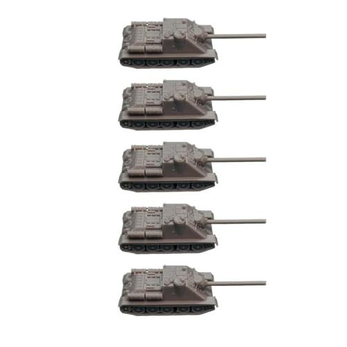 5 STÜCKE 1/144 DIY-Modell SU-100 Panzerzerstörer 3D-Harzmodell Im Maßstab 1:144 for Militärbegeisterte Und Ausstellungssammlungen von AGSDGAWD