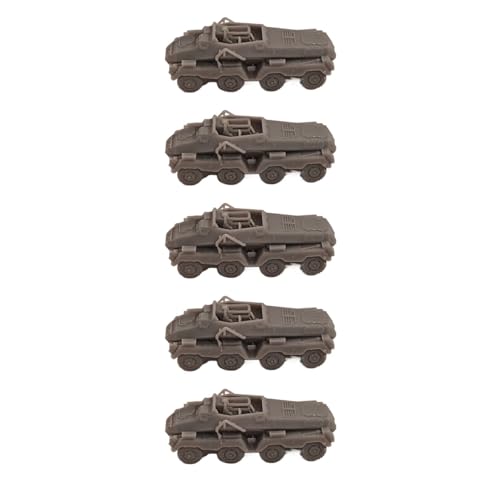5 STÜCKE 1/144 DIY-Modell Sd.Kfz.233 Panzerwagen 3D-Harzmodell Im Maßstab 1:144 for Militärbegeisterte Und Ausstellungssammlungen von AGSDGAWD