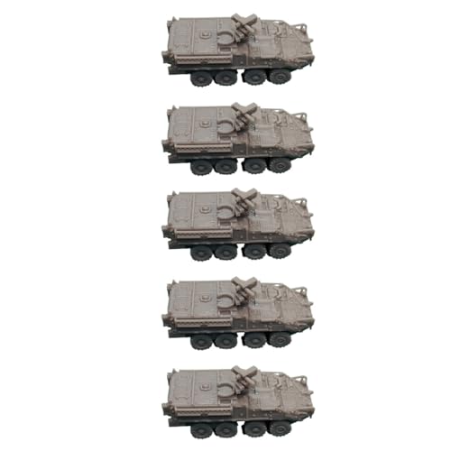 5 STÜCKE 1/144 DIY-Modell Stryker Panzerfahrzeug 3D-Militärmodell Aus Kunstharz for Militärbegeisterte Und Ausstellungssammlungen von AGSDGAWD