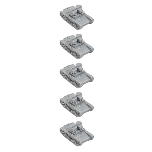 5 STÜCKE 1/144 DIY T-26A Twin-Turret Leichtpanzer 3D-Harzmodell – Sowjetischer Panzer Aus Der Zwischenkriegszeit 5 STÜCKE 1/144 DIY T-26A Twin-Turret Leichtpanzer 3D-Harzmodell – Sowjetischer Panzer Aus Der Zwischenkriegszeit von AGSDGAWD