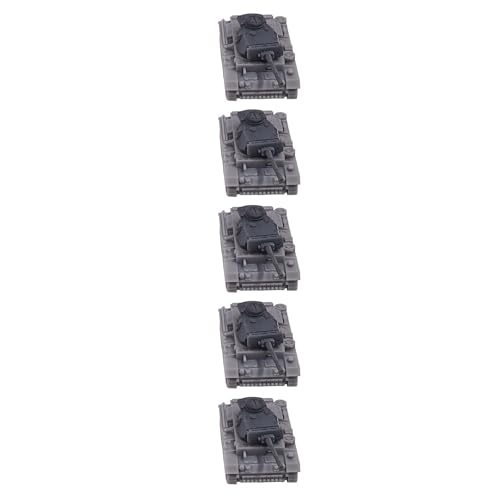 5 STÜCKE 1/144 Maßstab DIY Militärmodell Panzer III AUSF. L Tank 3D Harz Modellbausatz for Diorama-Displays von AGSDGAWD