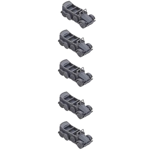 5 STÜCKE 1/144 Maßstab DIY Modell Kfz.21 Personal Auto 3D Harz Militär Kit for Enthusiasten Und Diorama Displays von AGSDGAWD