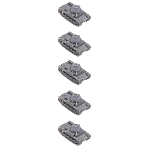 5 STÜCKE 1/144 Maßstab DIY Modell Panzer II AUSF. F Tank 3D Harz Militär Kit for Enthusiasten Und Diorama Displays von AGSDGAWD