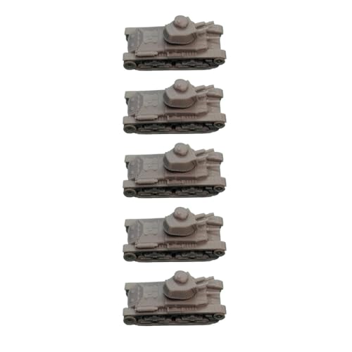 5 STÜCKE 1/144 Skala Panzer 35(t) Tank 3D Harz Modell DIY Military Sammler Diorama von AGSDGAWD