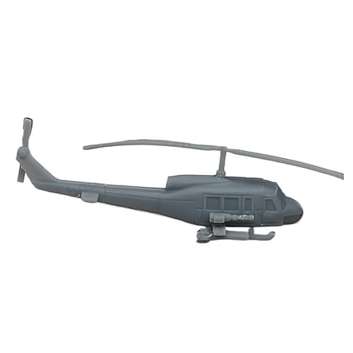 5 STÜCKE Hubschraubermodell UH-1 Huey 1/700 1/350 Maßstab Simulation Mittelgroßer Hubschrauber Bewaffnete Flugzeuge DIY Handwerk Enthusiasten(1/700 (25mm)) von AGSDGAWD