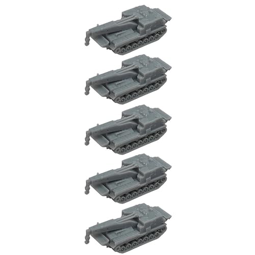 5 STÜCKE M51 Hochleistungs-Notreparaturfahrzeug DIY-Modell 1/700 1/350 Pannenwagen Militärische Technische Fahrzeuge 3D-Militärmodell(1/350 (2.88cm)) von AGSDGAWD