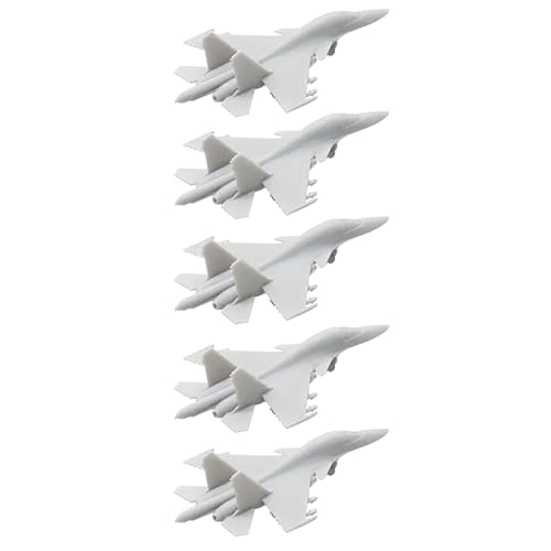 5 STÜCKE Su-34 Duckbill Fighter DIY Modell 1/2000-1/350 Maßstab Militärmodell Kampfflugzeug Schlachtflugzeug Mit Fahrwerk(1/350(66.4mm)) von AGSDGAWD