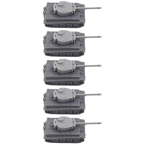 5 Stück, DIY-Modell des Tiger-Panzers Im Maßstab 1/144, Modell „Mid-Production“, 3D-Militärmodell Aus Kunstharz for Ausstellen Und Sammeln 5 Stück, DIY-Modell des Tiger-Panzers Im Maßstab 1/144, Modell „Mid-Production“, 3D-Militärmodell Aus Kunstharz for Ausstellen Und Sammeln von AGSDGAWD