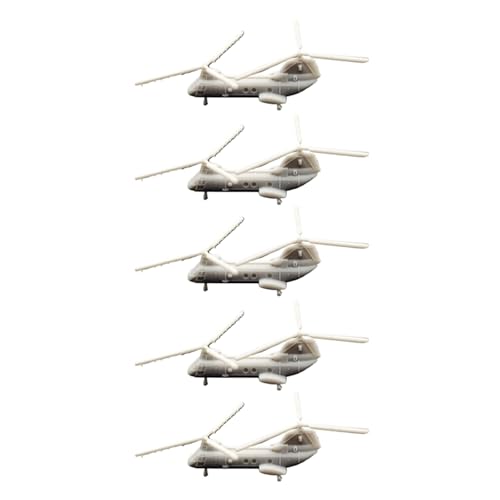 5 Stück CH-46 Sea Knight Militärhubschrauber-Harzmodell – 1/2000 1/700 1/400 1/350 Maßstab 3D-Modell for Diorama-Display(1/350(72mm)) von AGSDGAWD