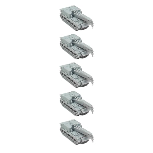 5 Stück M51 Schweres Gepanzertes Bergungsfahrzeug (ARV) Maßstab 1:144 – 3D-Resinmodell Zum Selbstbau Für Militärtechnik-Enthusiasten von AGSDGAWD