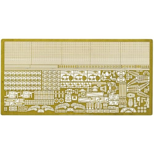 Fotogeätzter Detailsatz Für Schlachtkreuzer HMS Renown Maßstab 1/700 – Royal Navy Renown-Klasse WWII-Upgrade Modellätzung von AGSDGAWD
