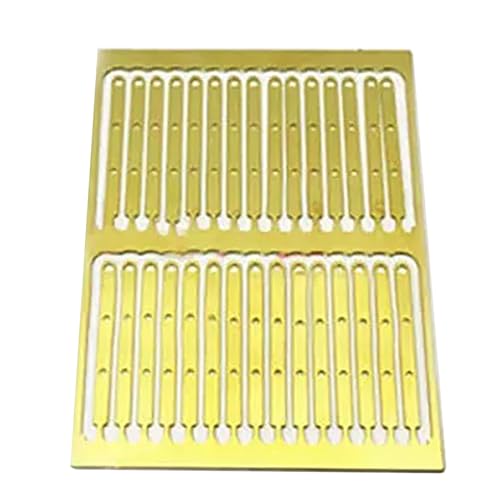Geländerhöhe for Zivilschiffmodelle: 33mm, 28mm, 23mm, Messing-Ätzblech, Fotogeätzte PE-Handlaufbalustrade for Die Montage Von RC-Booten(33mm) von AGSDGAWD