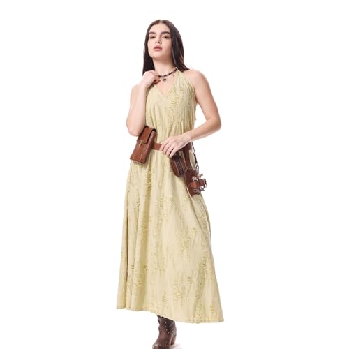 AHAKLO Halloween Kostüm Damen Vampir Gothic Kleid Karneval Hexenkostüm Festival Outfit Mittelalter Kleidung Umhang Hut Kopfschmuck Accessoires Elfen Elben Indianer Wikinger Cosplay AHAKLO Halloween Kostüm Damen Vampir Gothic Kleid Karneval Hexenkostüm Festival Outfit Mittelalter Kleidung Umhang Hut Kopfschmuck Accessoires Elfen Elben Indianer Wikinger Cosplay von AHAKLO