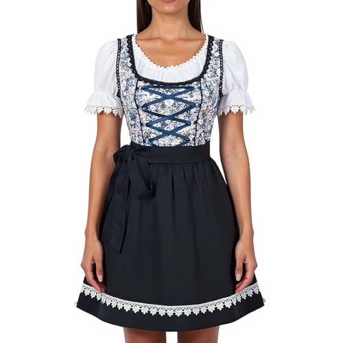 AHAKLO Oktoberfest Damen Outfit Schlicht Dirndl Samt Damen Midi Knielang Trachtenkleid Modern Barock Kleid Elegant Dirndl-Komplettsets Karneval Kostüme Frauen AHAKLO Oktoberfest Damen Outfit Schlicht Dirndl Samt Damen Midi Knielang Trachtenkleid Modern Barock Kleid Elegant Dirndl-Komplettsets Karneval Kostüme Frauen von AHAKLO