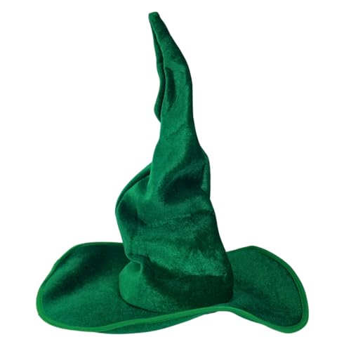 AHDMR Hexenhut für Halloween Hexenhut Spitz Hexenhut Faltbar Halloween Hut Breite Krempe Kostüm Zubehör für Damen Herren Kostüm Cosplay Karneval Party Weihnachten Festival von AHDMR