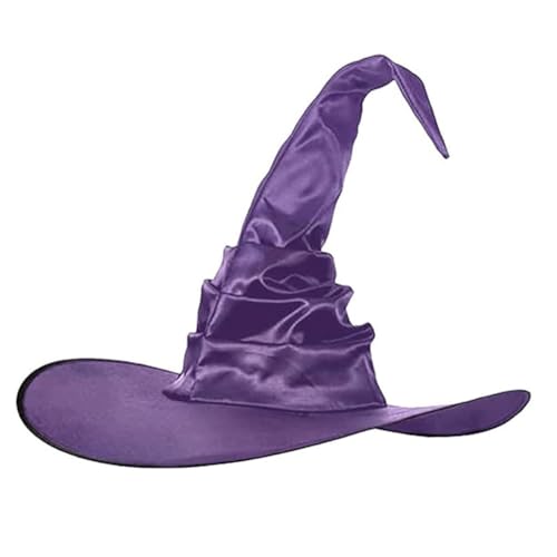 Hexenhut Plissee für Erwachsene, Jugendliche, Frauen, Hexenhut, Halloween, aus Vliesstoff, spitz, schwarz, faltbar, Zubehör, Dekoration, Halloween, Cosplay, Karneval, Party Hexenhut Plissee für Erwachsene, Jugendliche, Frauen, Hexenhut, Halloween, aus Vliesstoff, spitz, schwarz, faltbar, Zubehör, Dekoration, Halloween, Cosplay, Karneval, Party von AHDMR