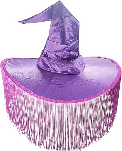Hexenhut Plissee für Erwachsene, Jugendliche, Frauen, Hexenhut, Halloween, aus Vliesstoff, spitz, schwarz, faltbar, Zubehör, Dekoration, Halloween, Cosplay, Karneval, Party Hexenhut Plissee für Erwachsene, Jugendliche, Frauen, Hexenhut, Halloween, aus Vliesstoff, spitz, schwarz, faltbar, Zubehör, Dekoration, Halloween, Cosplay, Karneval, Party von AHDMR