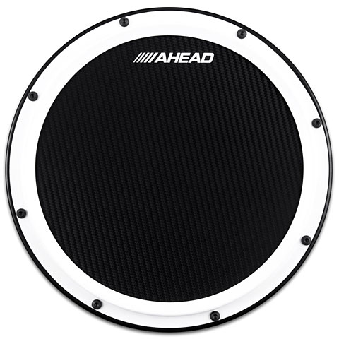 AHead 14" S-Hoop Marching Practice Pad White / Black Übungspad von AHEAD