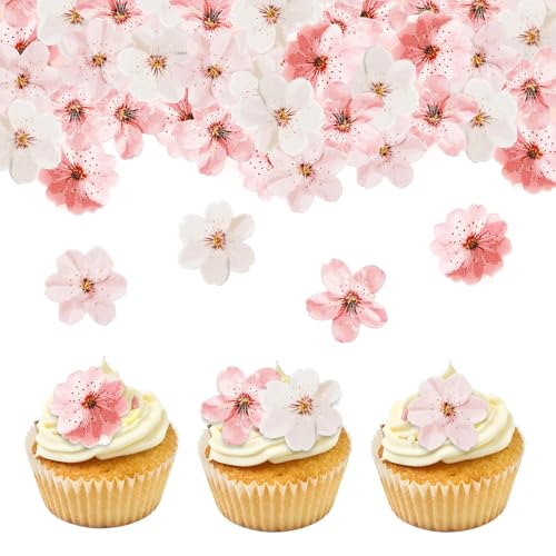 50 Stück Esspapier Tortendeko, Essbare Blüten tortendeko Hochzeit, Essbare Blumen für Torte, Tortendeko Blumen Essbar, Party Hochzeit Jahrestag Geburtstag Party Cupcake Dekoration 50 Stück Esspapier Tortendeko, Essbare Blüten tortendeko Hochzeit, Essbare Blumen für Torte, Tortendeko Blumen Essbar, Party Hochzeit Jahrestag Geburtstag Party Cupcake Dekoration von AHEJIOO
