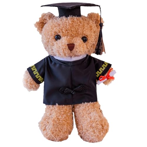AHEJIOO Bachelor Geschenk, 30cm Hoch, 15cm Lang, Breite 10cm, Cute Teddy Bear mit Cute Teddy Bear, Bachelor Graduation Geschenk AHEJIOO Bachelor Geschenk, 30cm Hoch, 15cm Lang, Breite 10cm, Cute Teddy Bear mit Cute Teddy Bear, Bachelor Graduation Geschenk von AHEJIOO