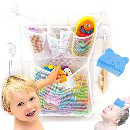 AHEJIOO 1 Pcs Netz Badewannenspielzeug Aufbewahrung Und 1 Pcs Babybürste, Badespielzeug Aufbewahrung, Polyester, Netz Für Badespielzeug, Badewanne Spielzeug Aufbewahrung AHEJIOO 1 Pcs Netz Badewannenspielzeug Aufbewahrung Und 1 Pcs Babybürste, Badespielzeug Aufbewahrung, Polyester, Netz Für Badespielzeug, Badewanne Spielzeug Aufbewahrung von AHEJIOO