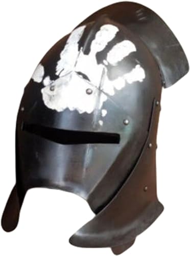 AHM HANDICRAFT Authentische Replik Mittelalter Helm - Zwergen Uruk-Hai Design für Erwachsene Sammler und Heimdekor-Enthusiasten Ideal für Kampfbegeisterte Krieger Erinnerungsstücke und AHM HANDICRAFT Authentische Replik Mittelalter Helm - Zwergen Uruk-Hai Design für Erwachsene Sammler und Heimdekor-Enthusiasten Ideal für Kampfbegeisterte Krieger Erinnerungsstücke und von AHM HANDICRAFT