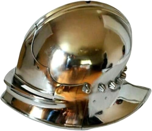 AHM HANDICRAFT Wikingerhelm – Authentische mittelalterliche Ritterrüstung für Kreuzfahrer, Templer & römische Krieger – Starkes, langlebiges & leichtes Kostümzubehör für Partys – bequeme Passform, von AHM HANDICRAFT