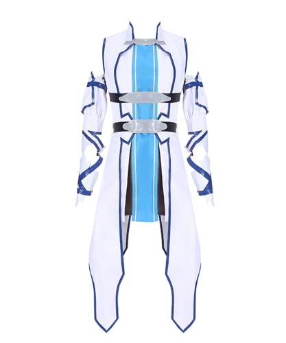 AHNAIXU Anime Sword Art Online Yuuki Asuna2 Cosplay Kostüm Party Halloween Uniform Maßgeschneidert (L-groß) von AHNAIXU