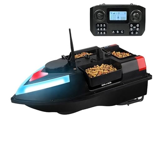 AHWZ Köderboote zum Karpfenangeln mit GPS – 500 m Fernbedienung, 3 Köderhopfer, 12000 mAh Akku inklusive Köderbootkoffer AHWZ Köderboote zum Karpfenangeln mit GPS – 500 m Fernbedienung, 3 Köderhopfer, 12000 mAh Akku inklusive Köderbootkoffer von AHWZ