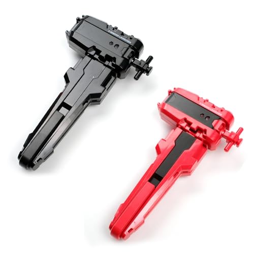 AIBREAY 2 Burst kreisel X String Launchers mit Griff, Kampfkreisel Starter Set, Battling Tops Schnur Launcher, Battle Spinner Starters, Kompatibel mit X-Serien kreisel, Schwarz Rot Set AIBREAY 2 Burst kreisel X String Launchers mit Griff, Kampfkreisel Starter Set, Battling Tops Schnur Launcher, Battle Spinner Starters, Kompatibel mit X-Serien kreisel, Schwarz Rot Set von AIBREAY