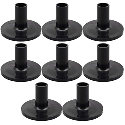 AIDIRui 8 Stück flache Ärmel 8 Stück 38 x 26 mm schwarz flache Ärmel für Regal Kit AIDIRui 8 Stück flache Ärmel 8 Stück 38 x 26 mm schwarz flache Ärmel für Regal Kit von AIDIRui