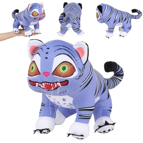 AIDODIA Kpop Demon Hunters Tiger-Kuscheltier | Tiger Stuffed Animals FüR Kinder & Erwachsene, Kpop Demon Hunters Merch- Geschenk FüR Kpop Fans, Halloween Deko, SammlerstüCk (B) von AIDODIA