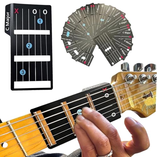 Guitars Akkord-Lernkarten - Gitarre Lernen, E Gitarre Lernen, Gitarrenakkordkarten EinschließLich 15 Grundakkorden, Akkord-Lernkarten Passend FüR Alle Gitarren, Tragbares Gitarren-Starterset Guitars Akkord-Lernkarten - Gitarre Lernen, E Gitarre Lernen, Gitarrenakkordkarten EinschließLich 15 Grundakkorden, Akkord-Lernkarten Passend FüR Alle Gitarren, Tragbares Gitarren-Starterset von AIDODIA