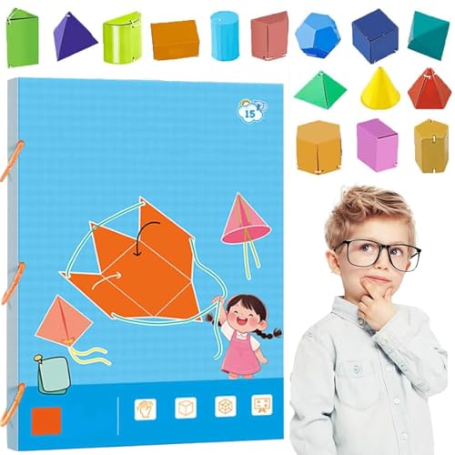 Pull String 3d Geometry Lernbuch Mit Zugschnur- Geometrie FüR AnfäNger Lernspielzeug-Mit Geflochtenem Seildesign Zum Erlernen Von Volumen-Und OberfläChenformeln Geschenk FüR Jungen Und MäDchen (15) Pull String 3d Geometry Lernbuch Mit Zugschnur- Geometrie FüR AnfäNger Lernspielzeug-Mit Geflochtenem Seildesign Zum Erlernen Von Volumen-Und OberfläChenformeln Geschenk FüR Jungen Und MäDchen (15) von AIDODIA