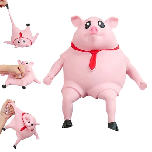 Stress Schwein Stress Spielzeug,Schweine Antistress Spielzeug, Anti Stress Schwein Rosa, Kreatives Dekompressions Piggy,Squishy Squeeze Toys Fidget Toys Reisespielzeug wutschwein (9*9 200g) Stress Schwein Stress Spielzeug,Schweine Antistress Spielzeug, Anti Stress Schwein Rosa, Kreatives Dekompressions Piggy,Squishy Squeeze Toys Fidget Toys Reisespielzeug wutschwein (9*9 200g) von AIDODIA