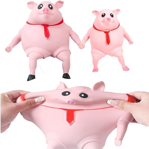 Stress Schwein Stress Spielzeug, Schweine Antistress Spielzeug, Anti Stress Schwein Rosa, Kreatives Dekompressions Piggy, Squishy Squeeze Toys Fidget Toys Reisespielzeug wutschwein (groß + klein 2pcs) Stress Schwein Stress Spielzeug, Schweine Antistress Spielzeug, Anti Stress Schwein Rosa, Kreatives Dekompressions Piggy, Squishy Squeeze Toys Fidget Toys Reisespielzeug wutschwein (groß + klein 2pcs) von AIDODIA