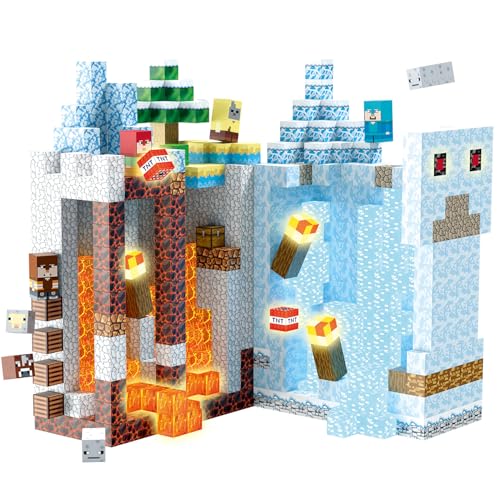 AIDYVOI Magnetische Bausteine, Bauspielzeug, leuchtende Eiskönigin Spielzeug-Bausteine, Magnetwürfel für Kleinkinder ab 3 Jahren, bauen Sie die Eiskönigin Burg, STEM, sensorisches magnetisches AIDYVOI Magnetische Bausteine, Bauspielzeug, leuchtende Eiskönigin Spielzeug-Bausteine, Magnetwürfel für Kleinkinder ab 3 Jahren, bauen Sie die Eiskönigin Burg, STEM, sensorisches magnetisches von AIDYVOI