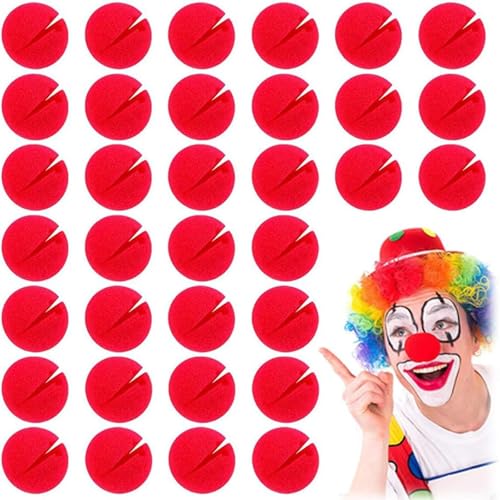 AIGOUT 30 Stück Clownsnasen Schaumstoff Party Rote Clownsnase Rote Clownsnase Clownsnase aus Schaumstoff in Rot für Karneval oder andere Mottopartys Durchmesser ca. 5 cm AIGOUT 30 Stück Clownsnasen Schaumstoff Party Rote Clownsnase Rote Clownsnase Clownsnase aus Schaumstoff in Rot für Karneval oder andere Mottopartys Durchmesser ca. 5 cm von AIGOUT