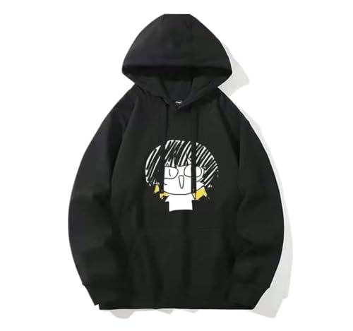 AIGOUT Blue Lock Kapuzenpullover, schwarz, langärmelig, lässig, modisch, Sport, Weatshirts (Typ 1, XXL) von AIGOUT