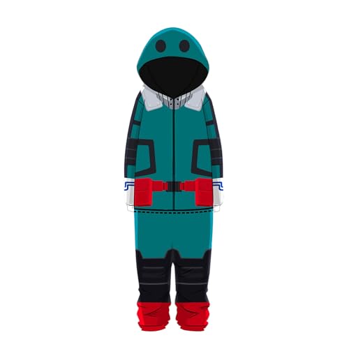 My Hero Academi Tier Onesies Pyjama Midoriya Izuku/Todoroki Shouto/Bakugō Katsuki Anime Cosplay Halloween Party Kostüm für MHA Fans Uni (Typ 3, XL) von AIGOUT