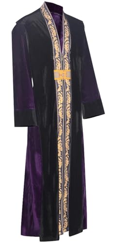 AIHERQG Herren-Cosplay-Outfit for Zauberer der Magic Academy mit Hut for Verkleiden, Halloween, Karneval, Geburtstagsfeier, Maskerade, Kostüm(M) von AIHERQG